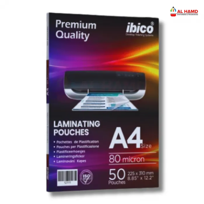 A4 Lamination 80mic 50 SHEETS