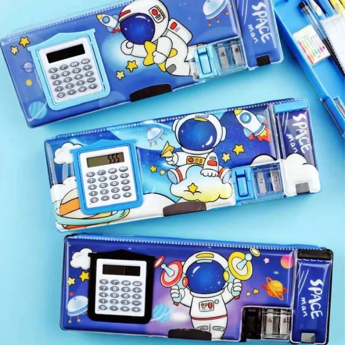 555-9 - Pencil Box with Calculator