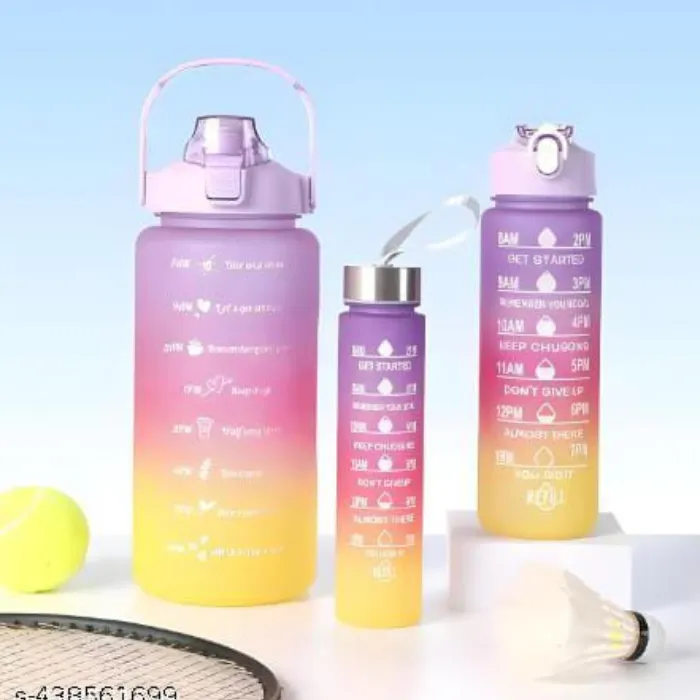 2000ml - Water Bottle - 3 in 1 ( 3 Bottles Set )