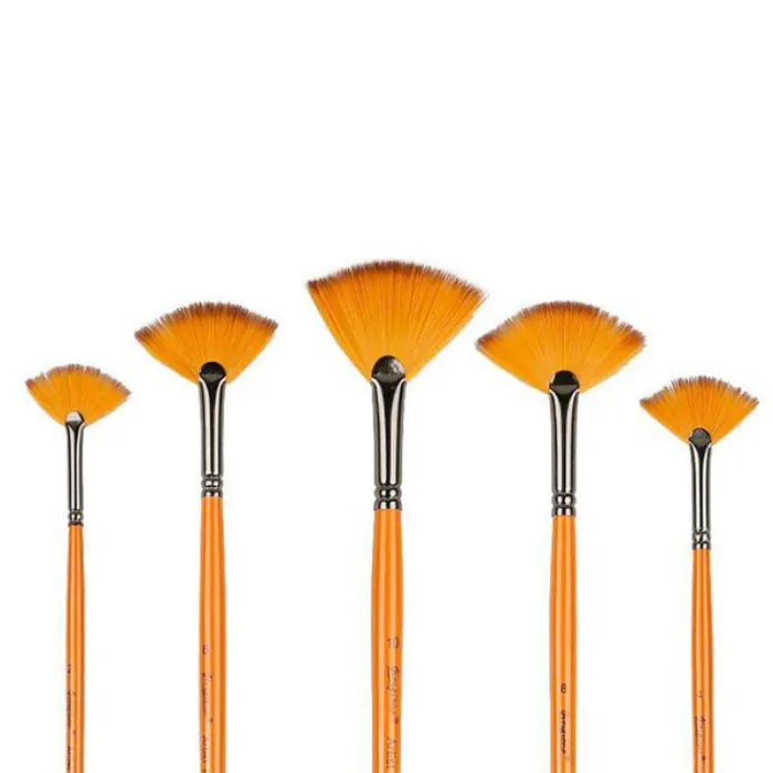 Fan Paint Brush 5Pcs - Keep Smiling