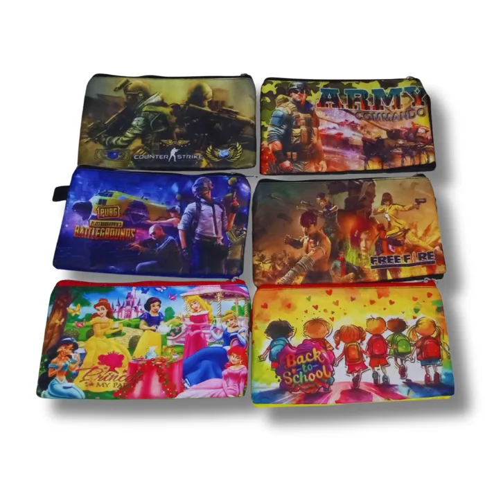 Double Zip Pouch Pcs