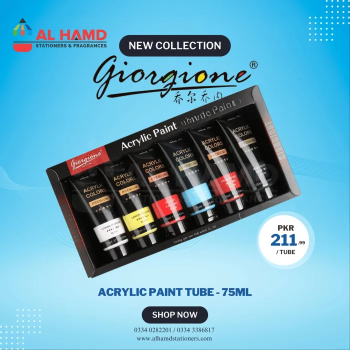 Giorgione Acrylic Paint Tube - 75ml