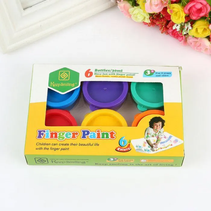 Keep Smiling Finger Paint - B4004