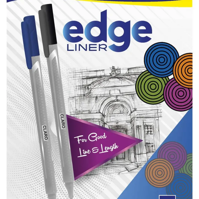 Edge Liner Black - Claro - 10Pcs Pkt