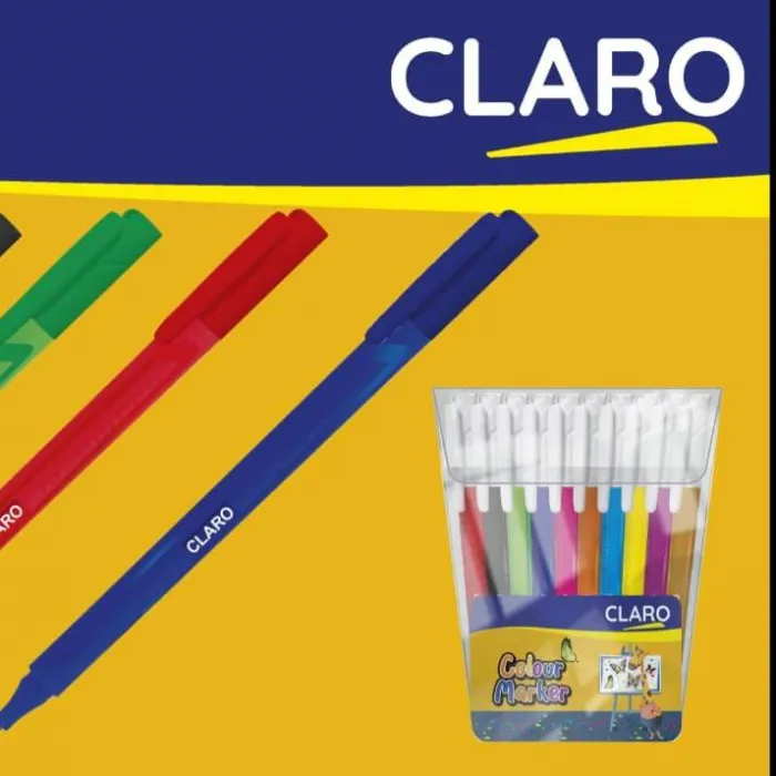 Claro - 10 Color Marker Set