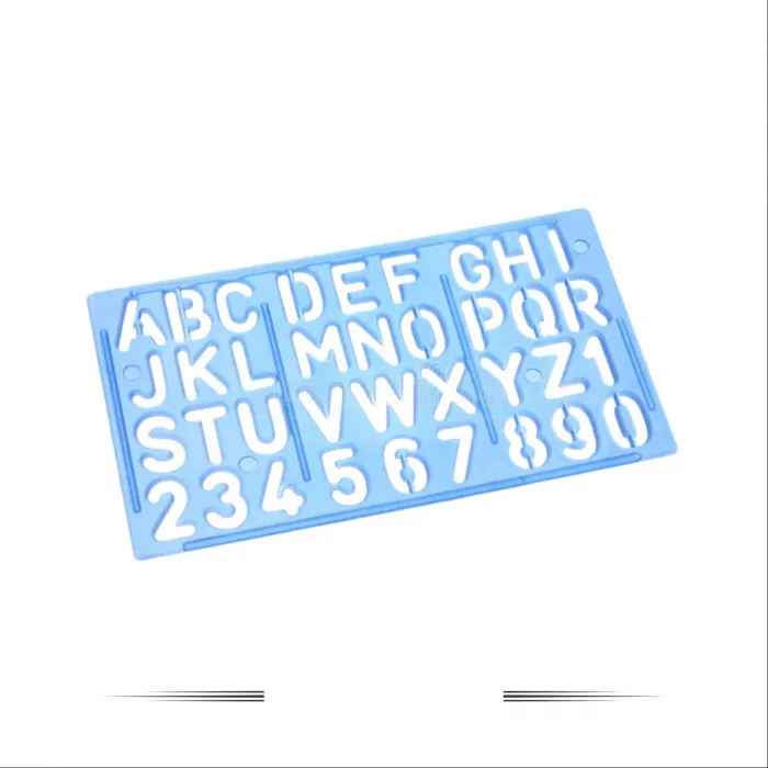 Stencil scale Medium (12's Pkt)
