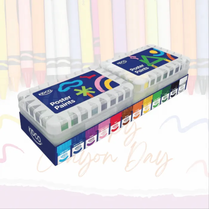 Kidco Poster Colour Large PC-12 (12pcs)