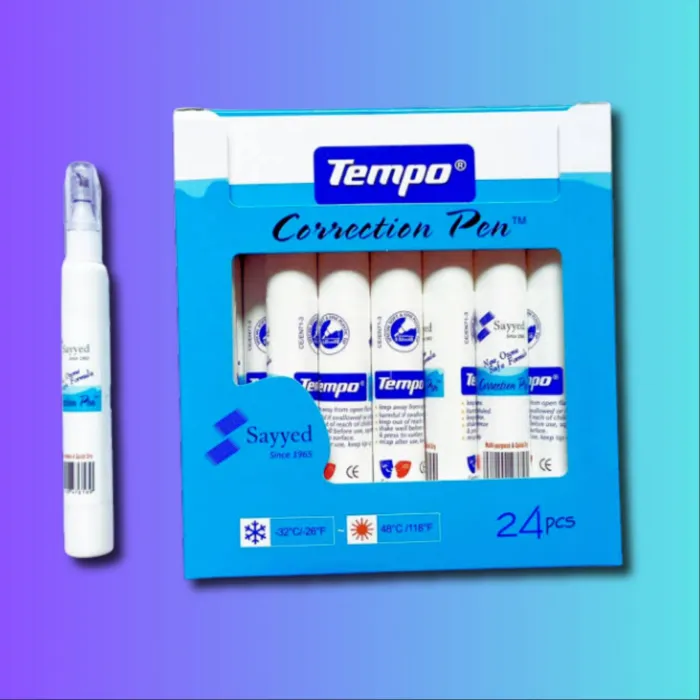 Tempo Whito Correction Pen Pcs