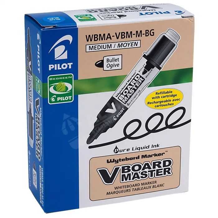 Pilot Marker - V Board Master Round Nib (Blue) Pcs PVBM