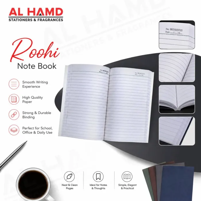 Roohi Note Book 200pg No.52