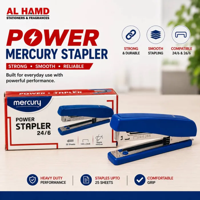 POWER - Mercury 24/6 Stapler