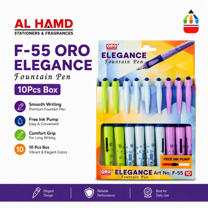 F-55 ORO ELEGANCE Fountain Pen - 10Pcs Box