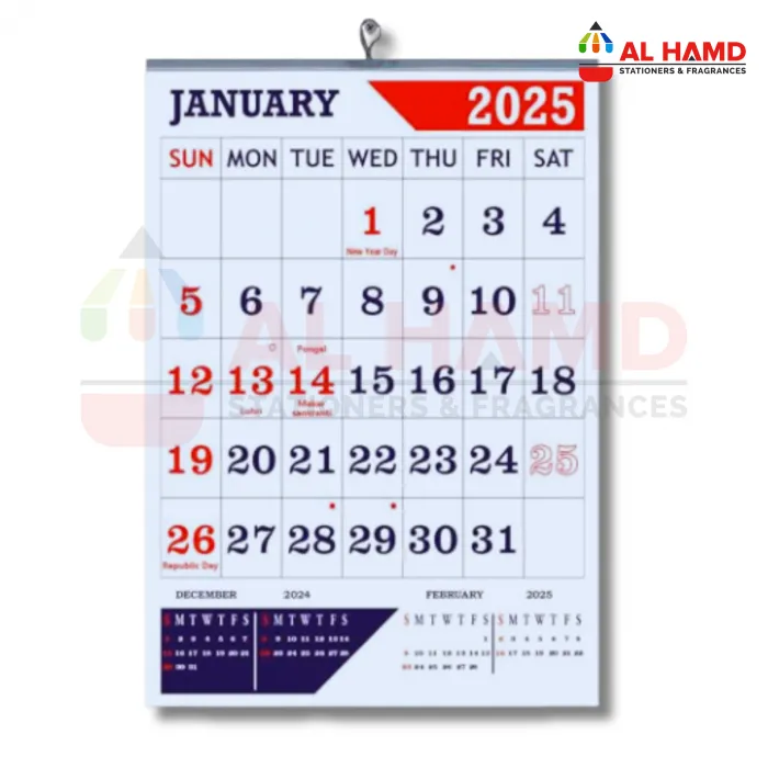 Calender 2025 Pcs SMALL