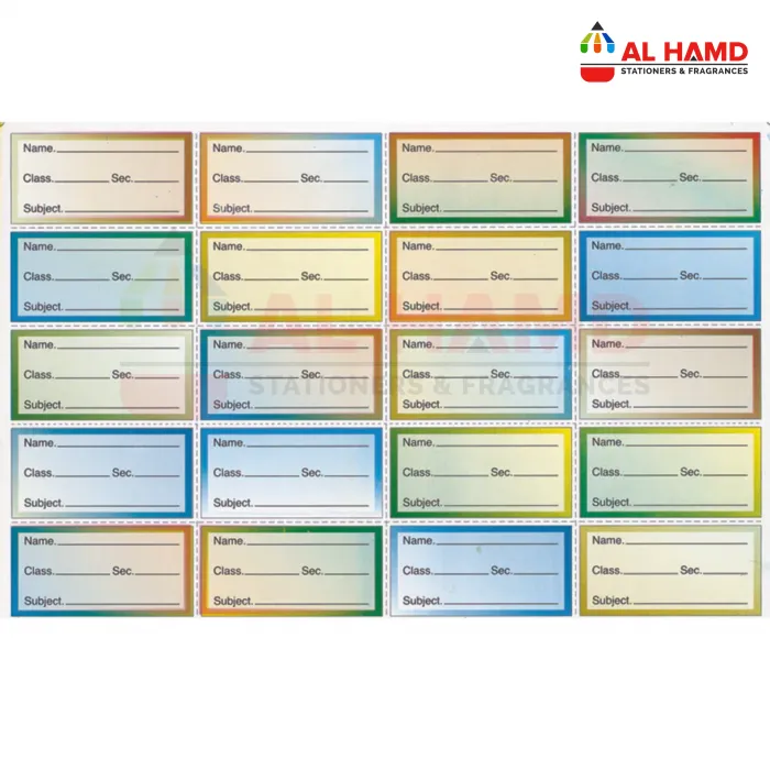 Gaba Name Sticker Sheet
