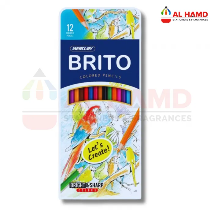 Mercury Brito 12 Color Pencil Full B12CPF