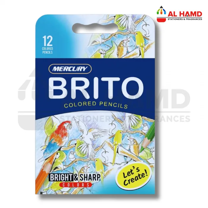 Mercury Brito 6 Color Pencil Half B6CPH