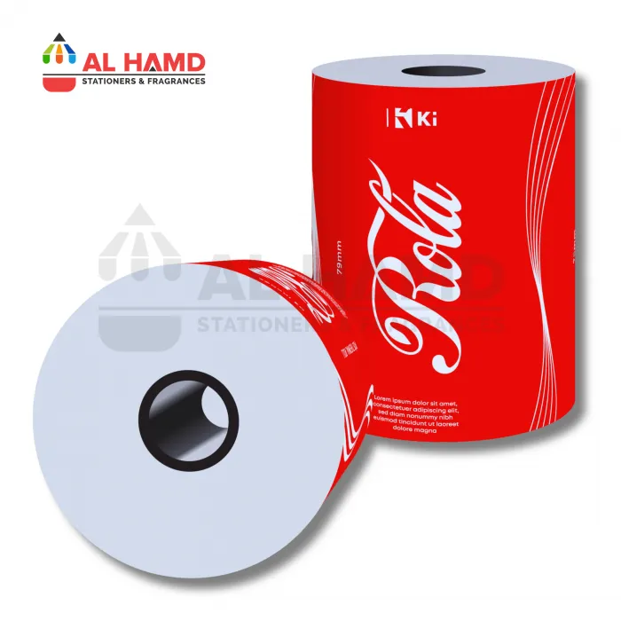 Rola Thermal Paper Roll 79mm 65meter Black Impresion
