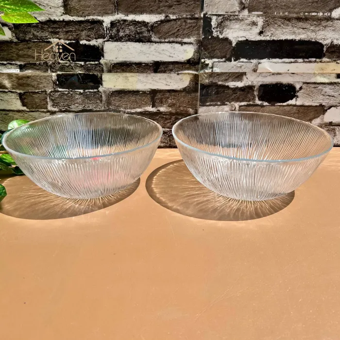 Glass Serving Bowl Large