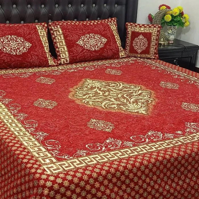 Premium Jacquard Bedsheet Set