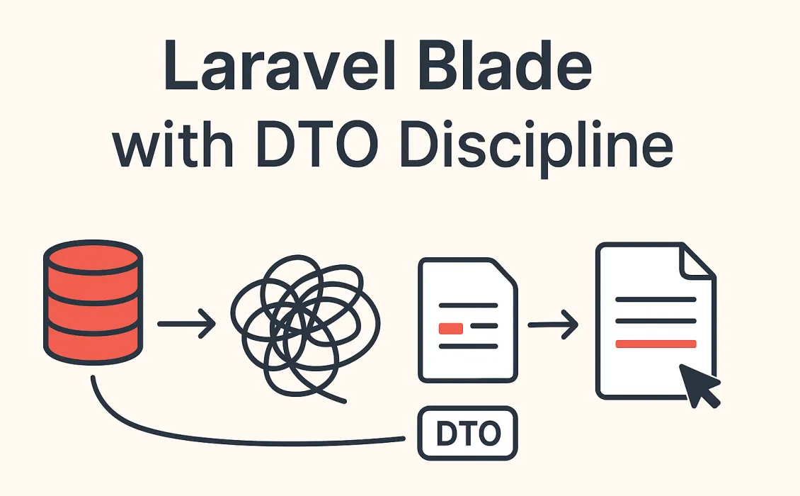 Laravel Blade, But Smarter: Autocomplete and DTO Discipline with ViewModels and Strict Access